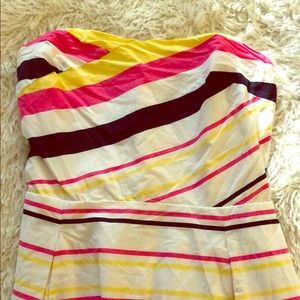 Strapless Spring Dress